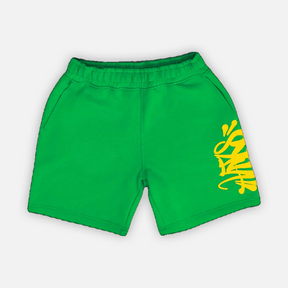 Team Syna Hoodie & Shorts Logo Set - Green