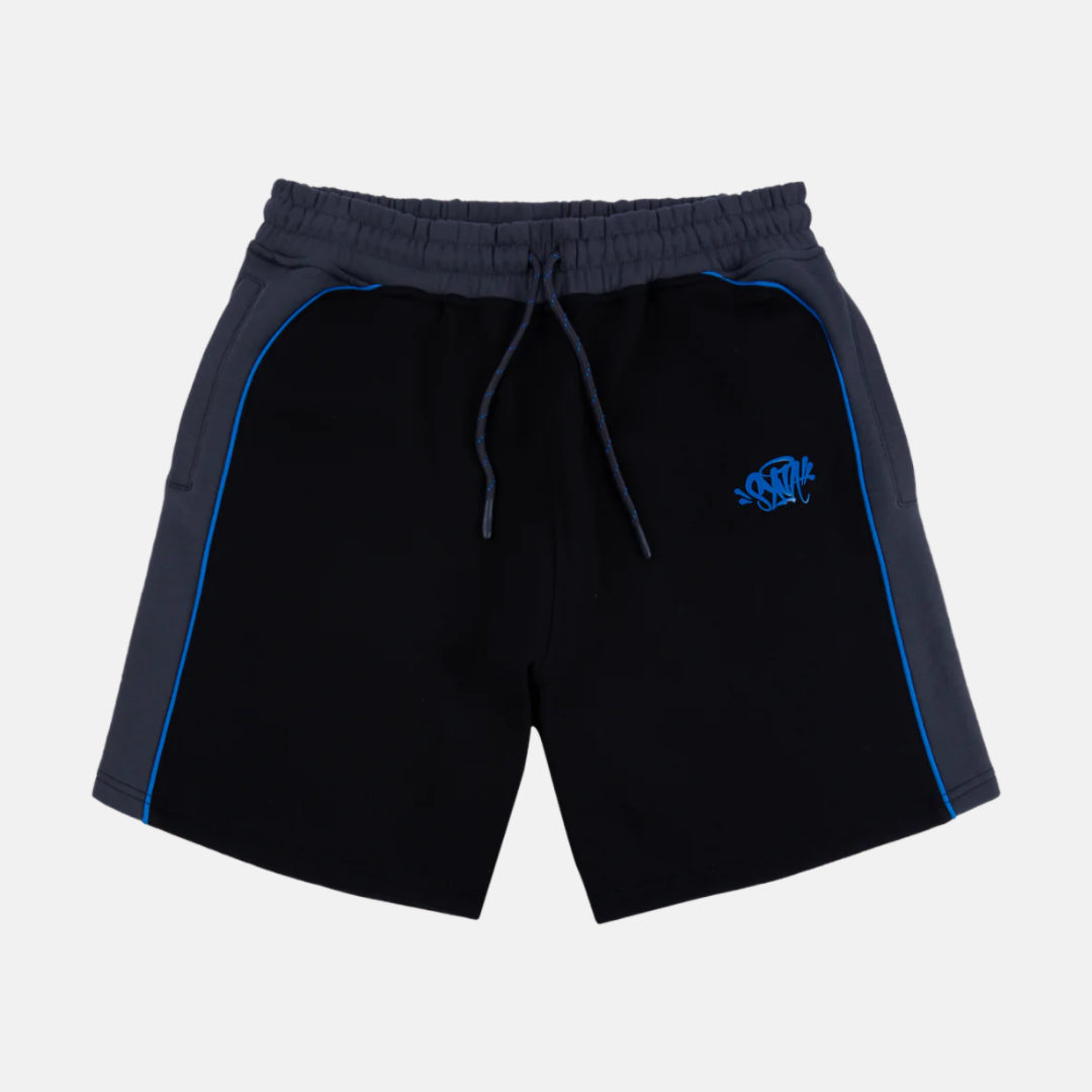 Trapstar Chenille Decoded Shorts - Black/Pink