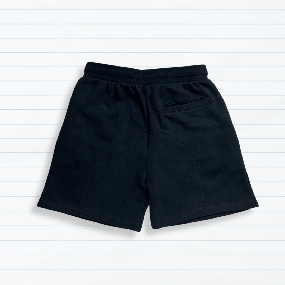 the lengthy shorts - black - No Sauce The Plug