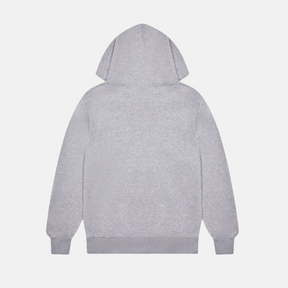 Trapstar Chenille Decoded Hoodie - Grey/Pink - No Sauce The Plug