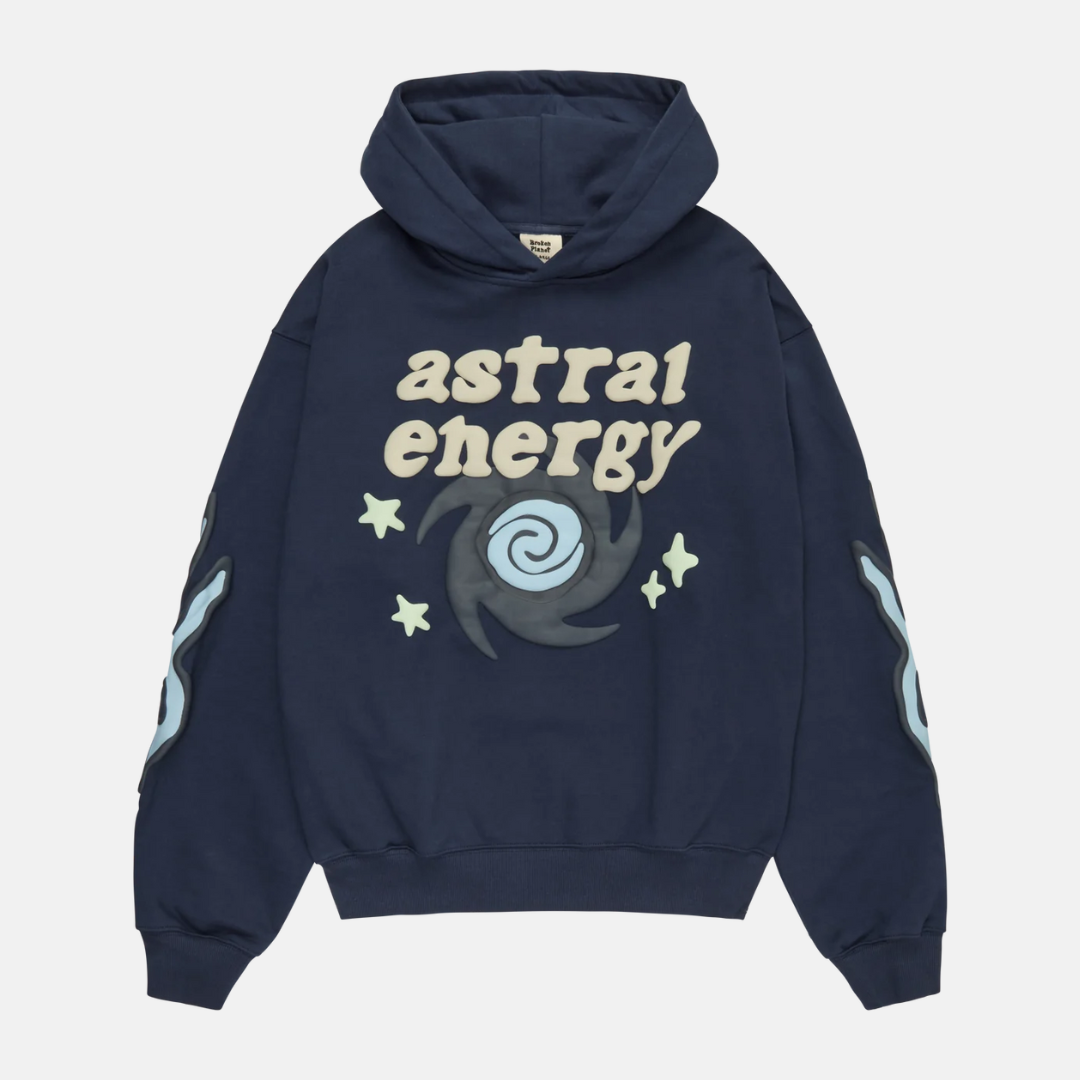 Broken Planet Astral Energy Hoodie - Outer Space Blue - No Sauce The Plug