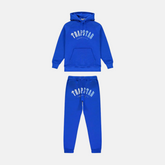Trapstar Irongate Arch Gel Tracksuit - Dazzling Blue/White - No Sauce The Plug