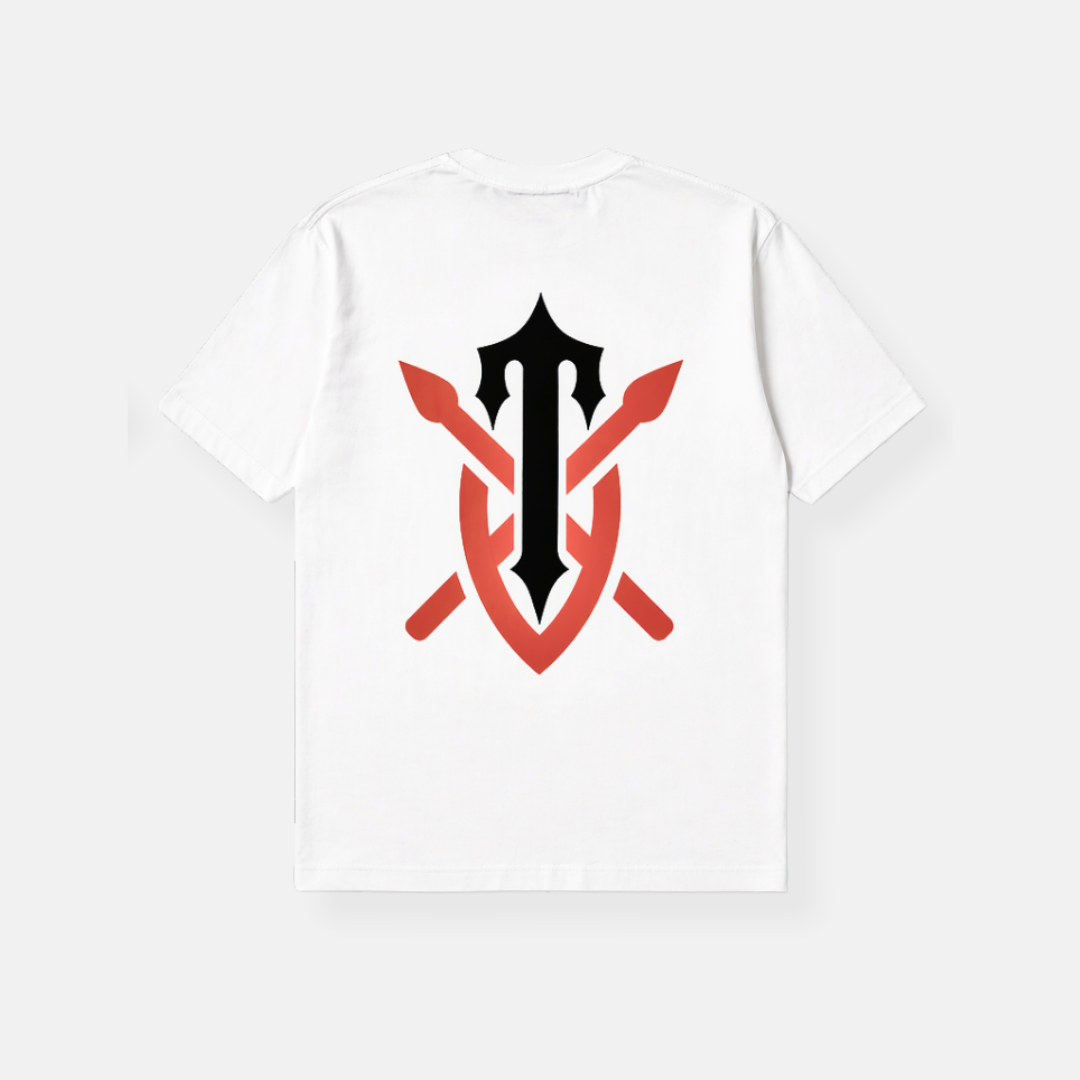 Trapstar x Daily Paper T-Shirt - White/Red