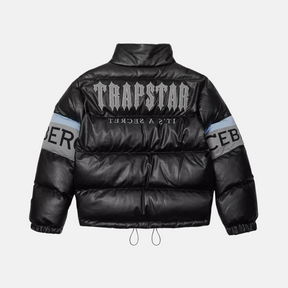 Trapstar x Iceberg Puffer Jacket - Black - No Sauce The Plug