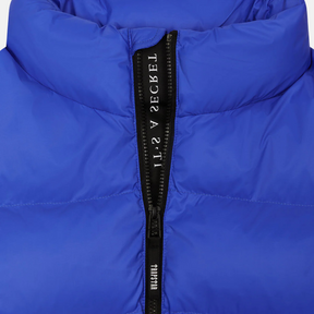 Trapstar Irongate It's A Secret Puffer Jacket - Blue - No Sauce The Plug