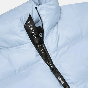 Trapstar Irongate It's A Secret Puffer Jacket - Ice Blue - No Sauce The Plug