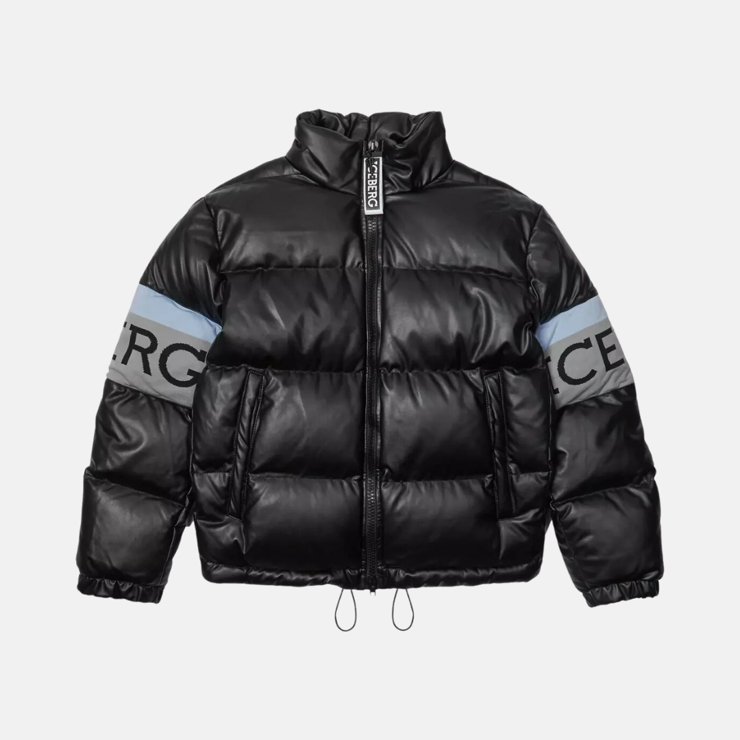 Trapstar x Iceberg Puffer Jacket - Black - No Sauce The Plug