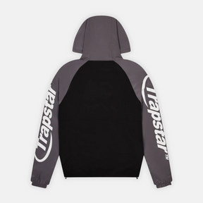 Trapstar Hyperdrive Windbreaker - Black/Grey - No Sauce The Plug