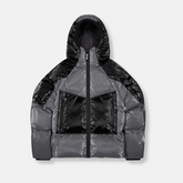 Trapstar Irongate T 2-Tone Puffer - Black - No Sauce The Plug