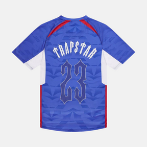 Trapstar Irongate Football Jersey - Blue/Red/White - No Sauce The Plug