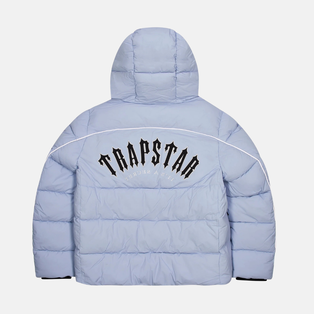 Trapstar Irongate Arch Pipping Puffer - Ice Blue