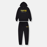 Trapstar Decoded Chenille Tracksuit - Black / Yellow - No Sauce The Plug