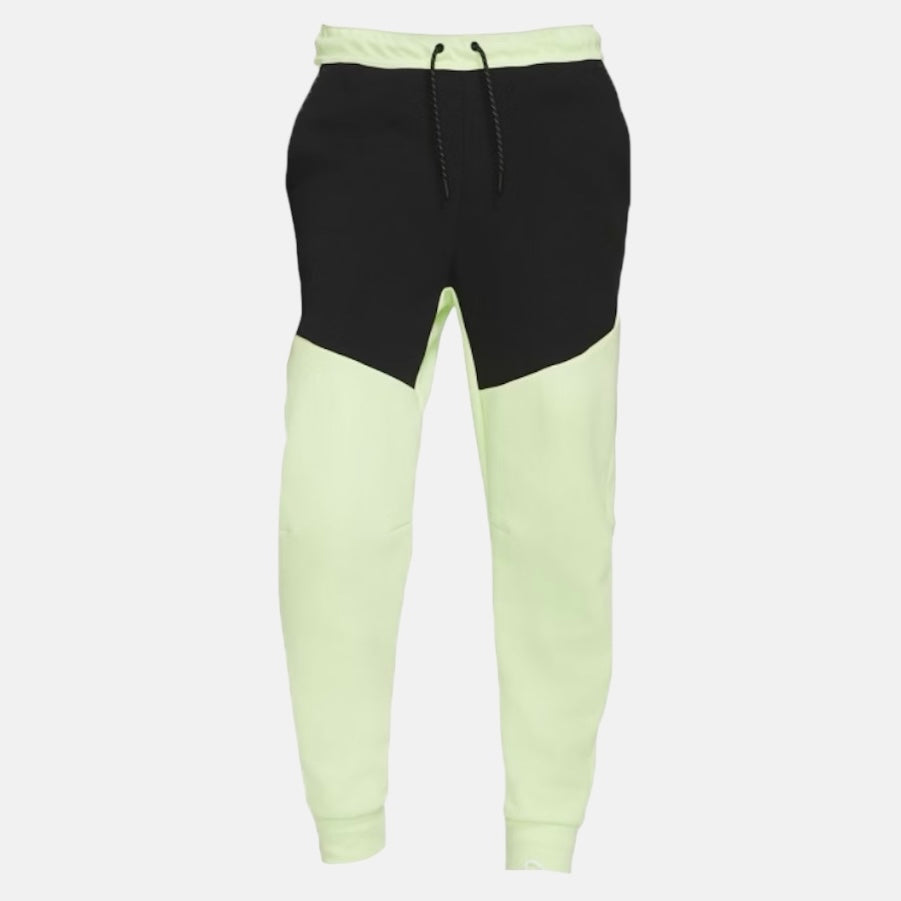 Nike Tech Fleece Joggers - Liquid Lime / Black (3rd Gen - Old Season) - No Sauce The Plug