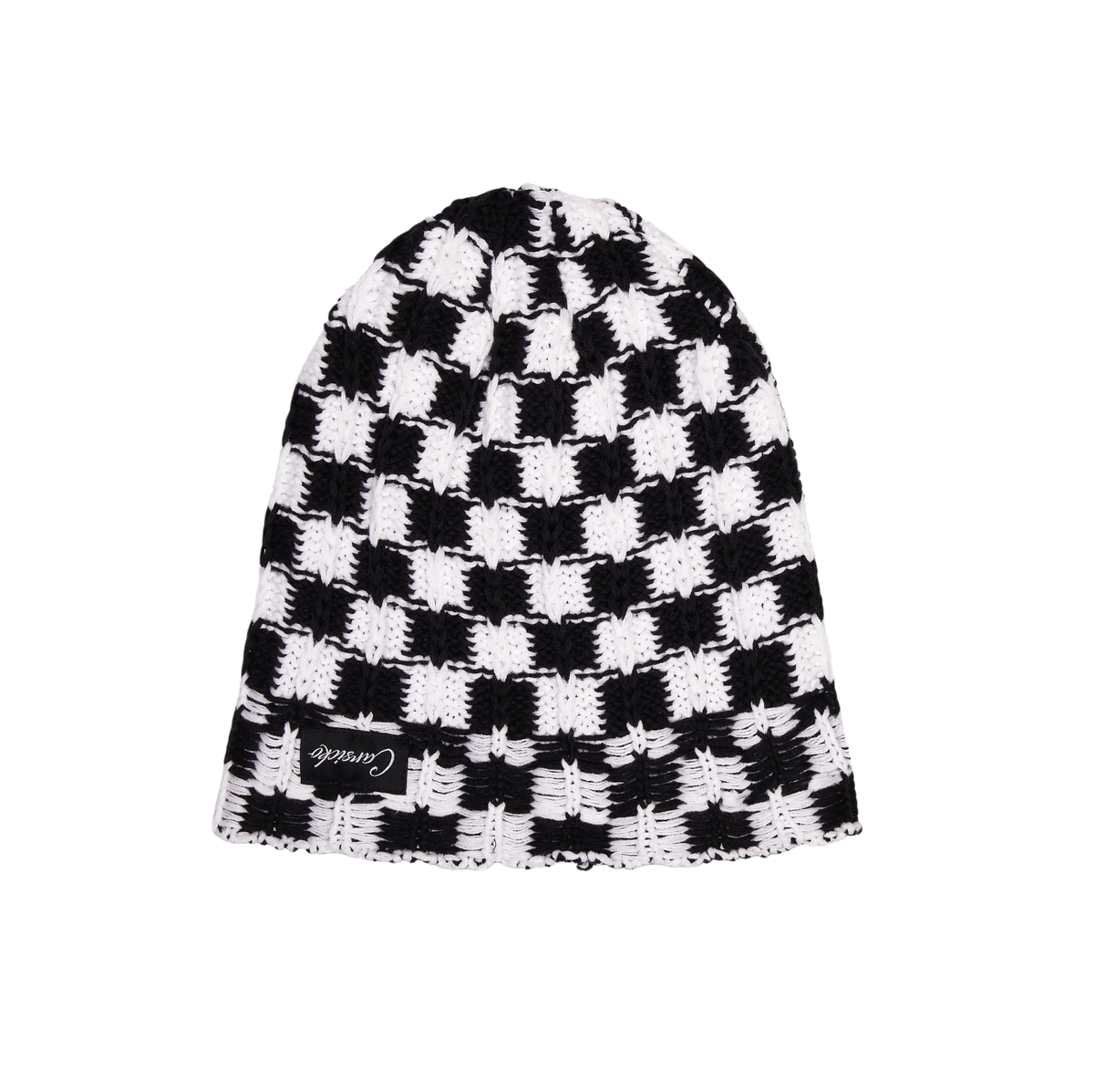 Carsicko Knit Beanie - Black / White