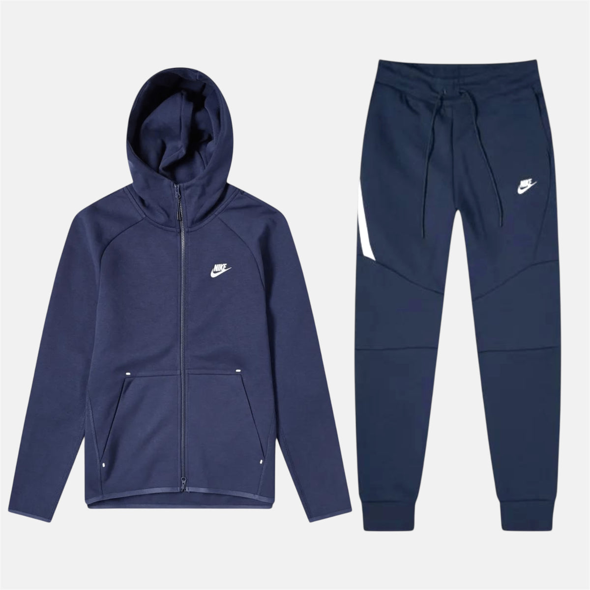 Nike Tech Fleece Set - Navy (2nd Gen - Old Season) - No Sauce The Plug