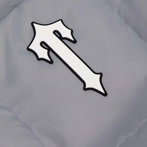 Trapstar Irongate It's A Secret Puffer Jacket - Light Stone Grey - No Sauce The Plug