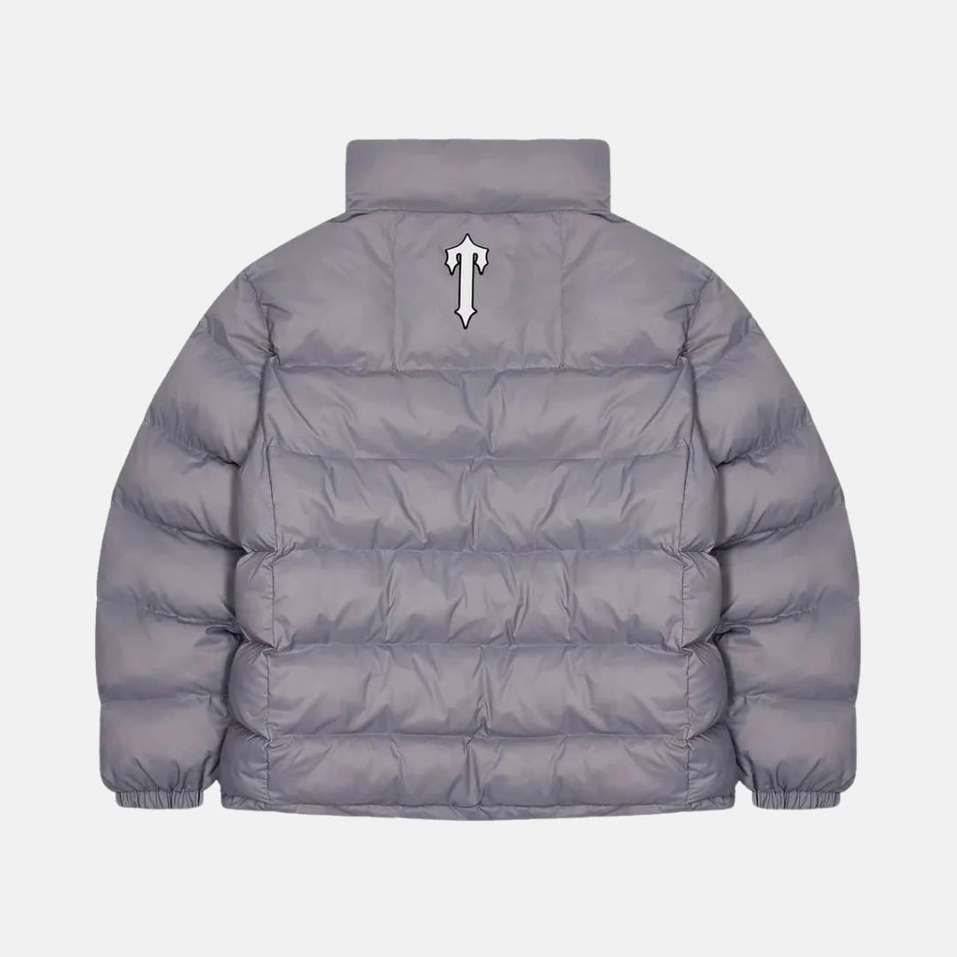 Trapstar Irongate It's A Secret Puffer Jacket - Light Stone Grey - No Sauce The Plug