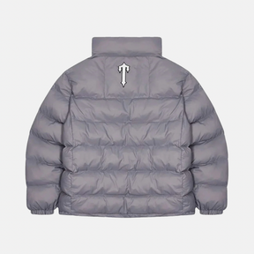 Trapstar Irongate It's A Secret Puffer Jacket - Light Stone Grey - No Sauce The Plug