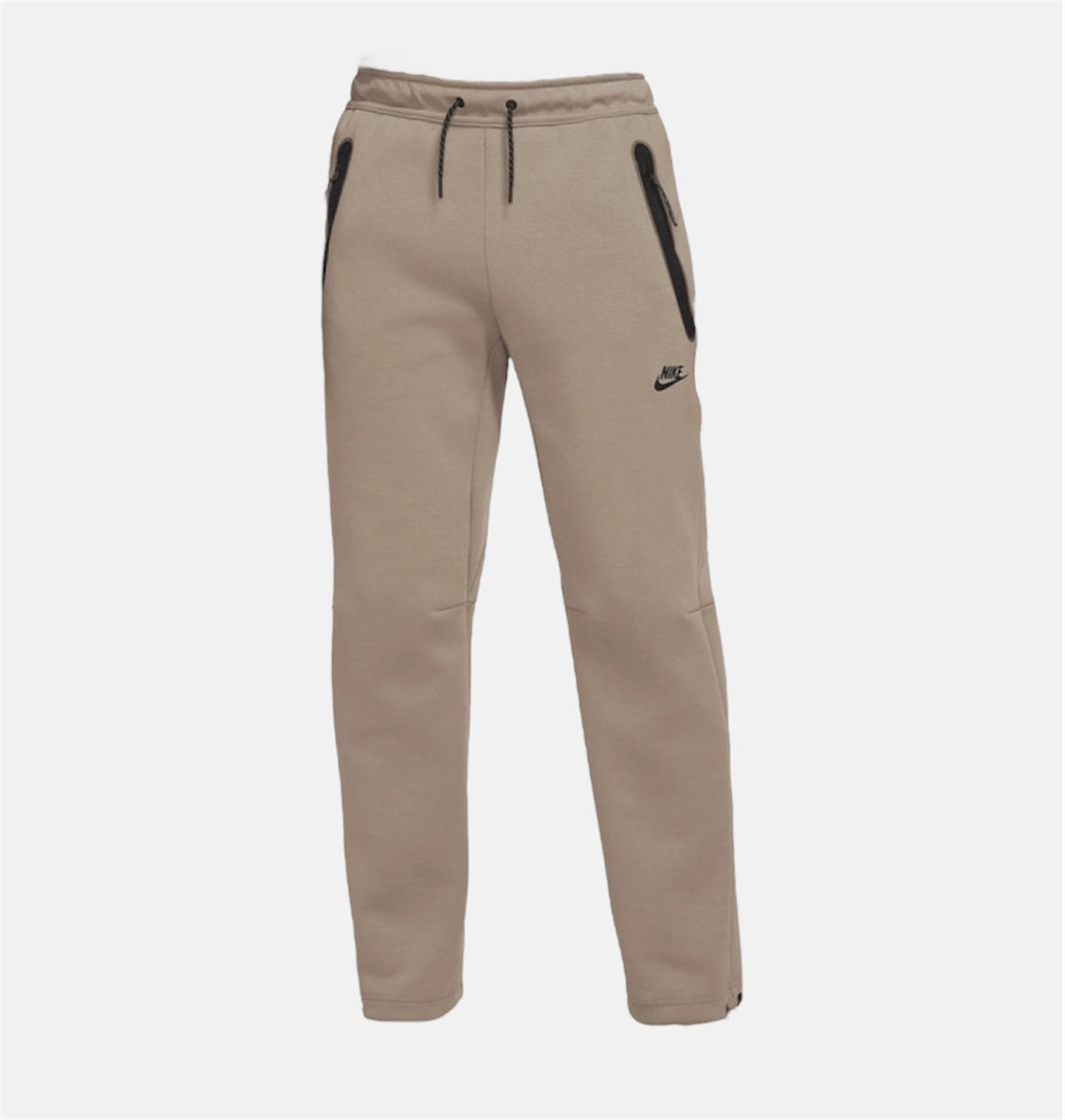 Nike Tech Fleece Uncuffed Joggers - Khaki (3rd Gen - Old Season) - No Sauce The Plug