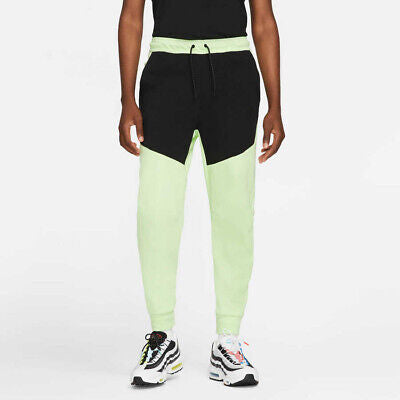 Nike Tech Fleece Joggers - Liquid Lime / Black (3rd Gen - Old Season) - No Sauce The Plug