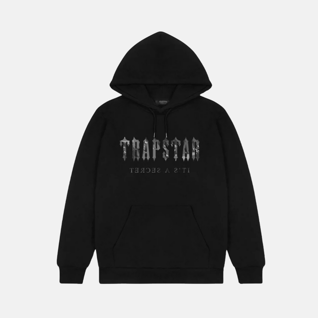 Trapstar Decoded Hoodie - Blackout Camo