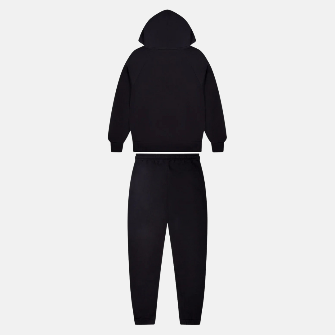 Trapstar Irongate Arch Chenille 2.0 Hooded Tracksuit - Black/Teal - No Sauce The Plug