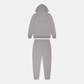 Trapstar London Shooters Hooded Tracksuit - Grey / White - No Sauce The Plug