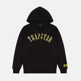 Trapstar x Central Cee 23 Arched Hoodie - Black / Yellow Camo - No Sauce The Plug