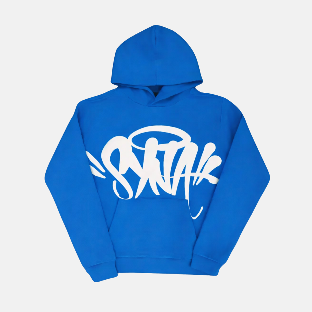 Team Syna Hoodie - Blue - No Sauce The Plug