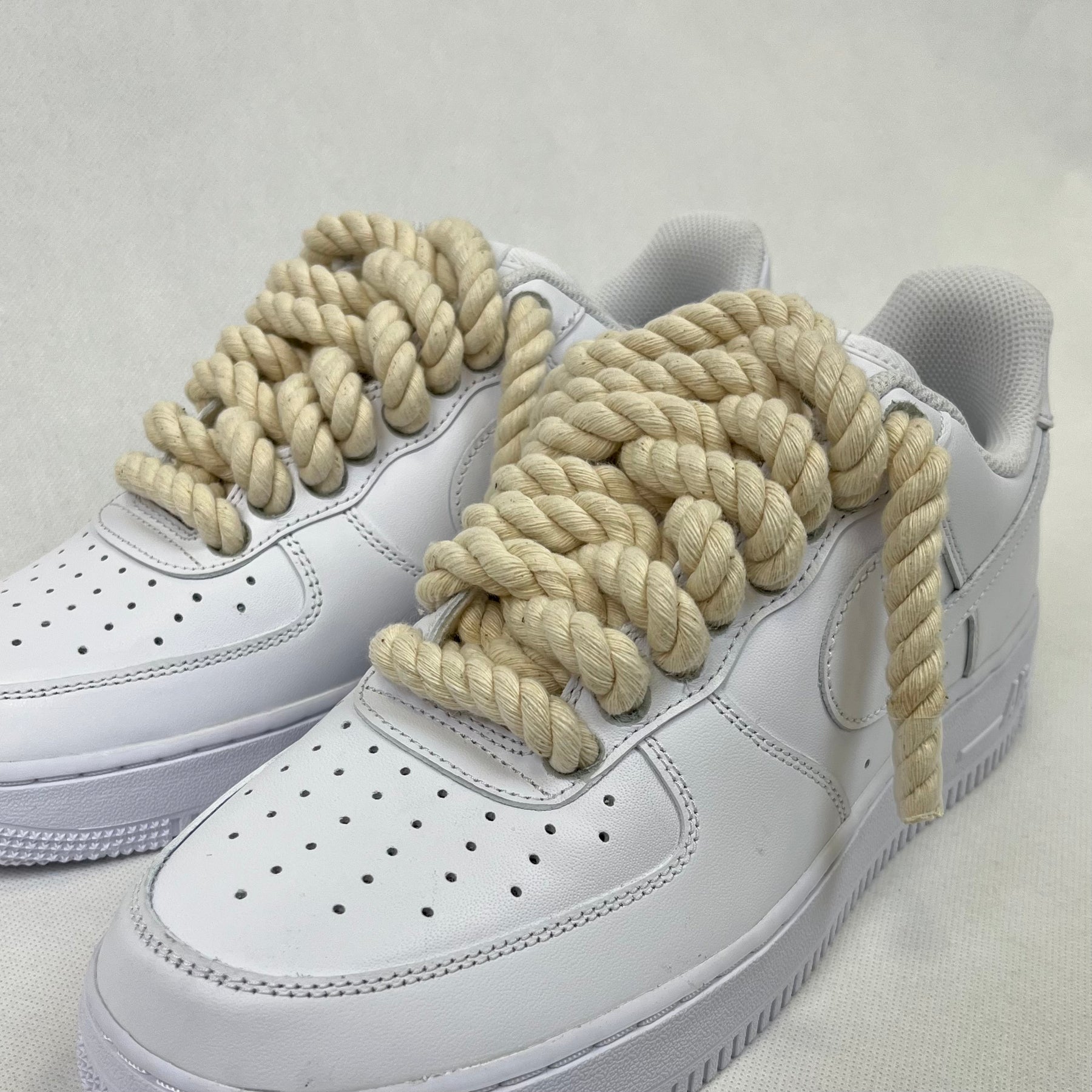 rope laces for air force 1 fits｜TikTok Search