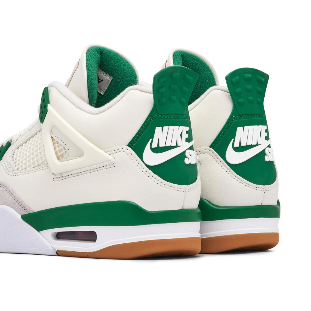 AIR JORDAN 4 RETRO X NIKE SB PINE GREEN - No Sauce The Plug