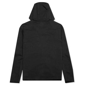 Nike Tech Fleece Hoodie - Black (3rd Gen) - No Sauce The Plug