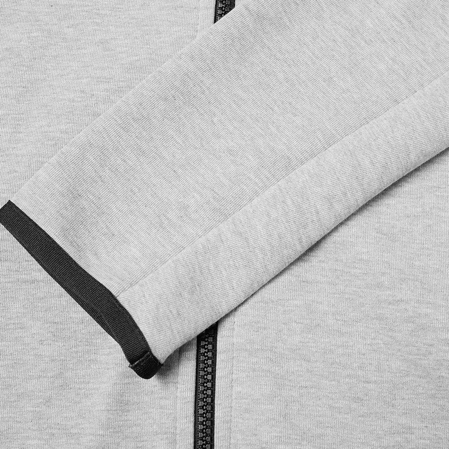 Nike Tech Fleece Hoodie - Grey (3rd Gen - Old Season) | No Sauce The Plug