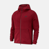 Nike Tech Fleece Hoodie - Dark Red (2nd Gen) - No Sauce The Plug
