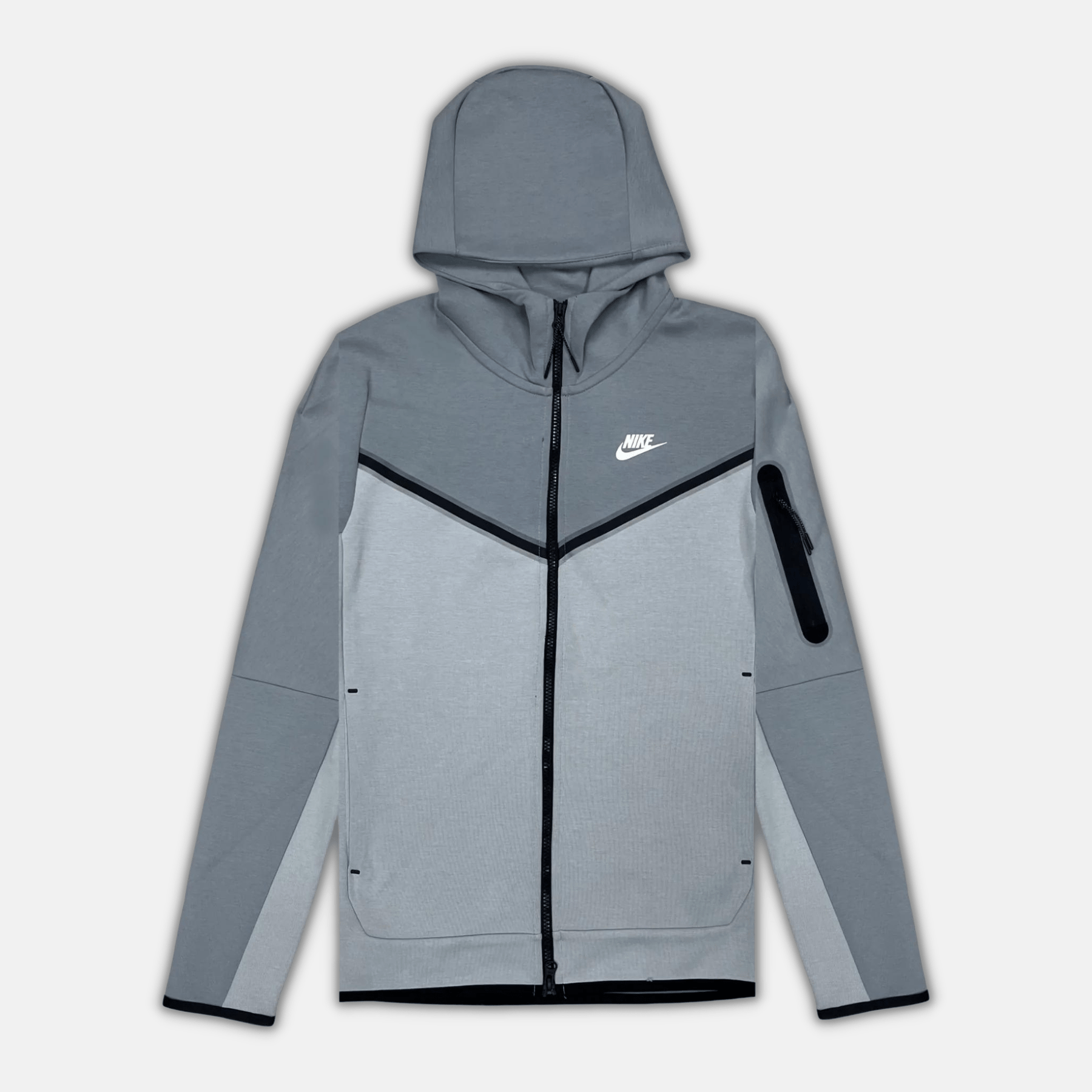 Nike Tech Fleece Hoodie - Particle Grey (3rd Gen) - No Sauce The Plug