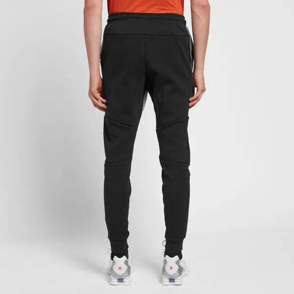 Nike Tech Fleece Joggers - Black and Grey (2nd Gen) - No Sauce The Plug