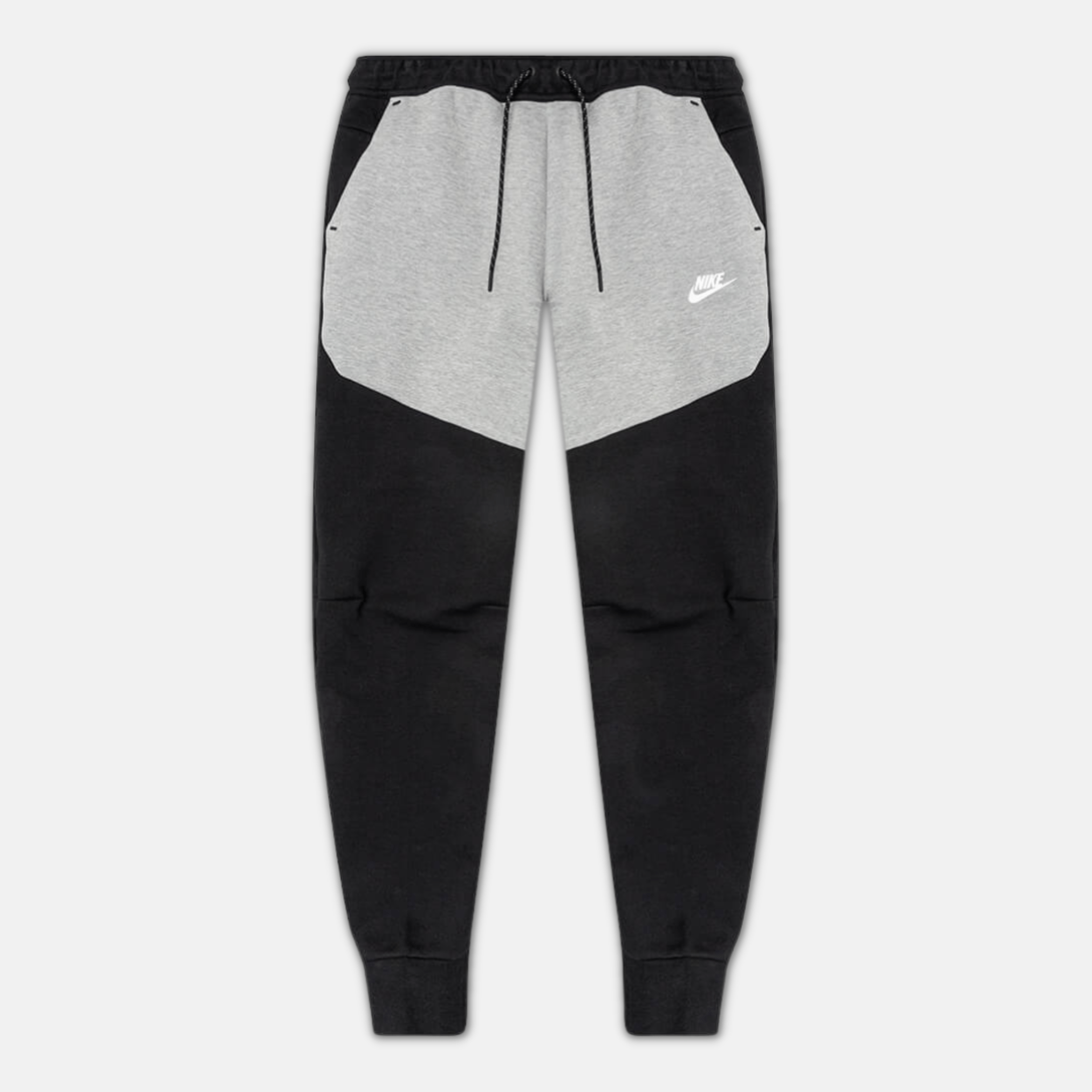 Nike Tech Fleece Joggers - Black & Grey (3rd Gen - Old Season) | No