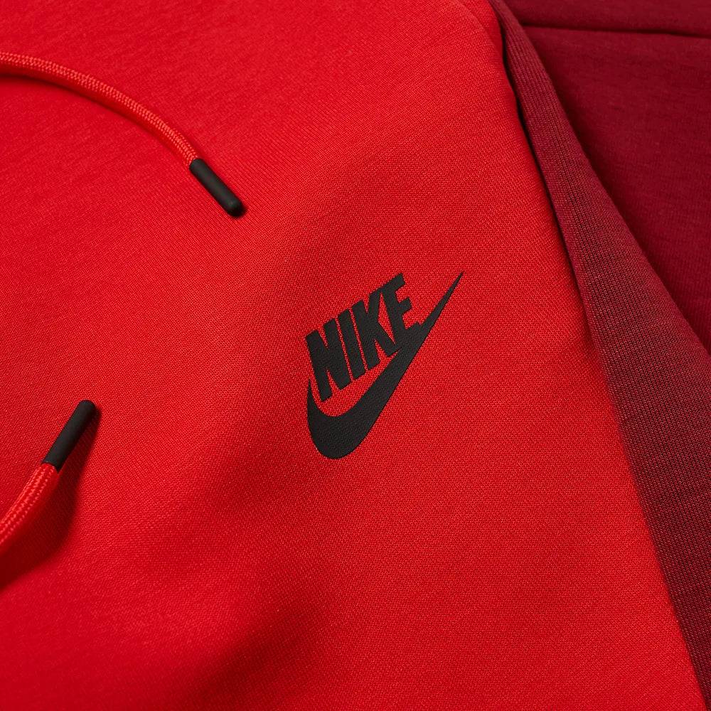 Nike Tech Fleece Joggers - Two Tone Red (Old Season) - No Sauce The Plug