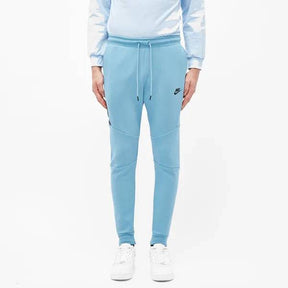 Nike Tech Fleece Joggers - Baby Blue (2nd Gen) - No Sauce The Plug