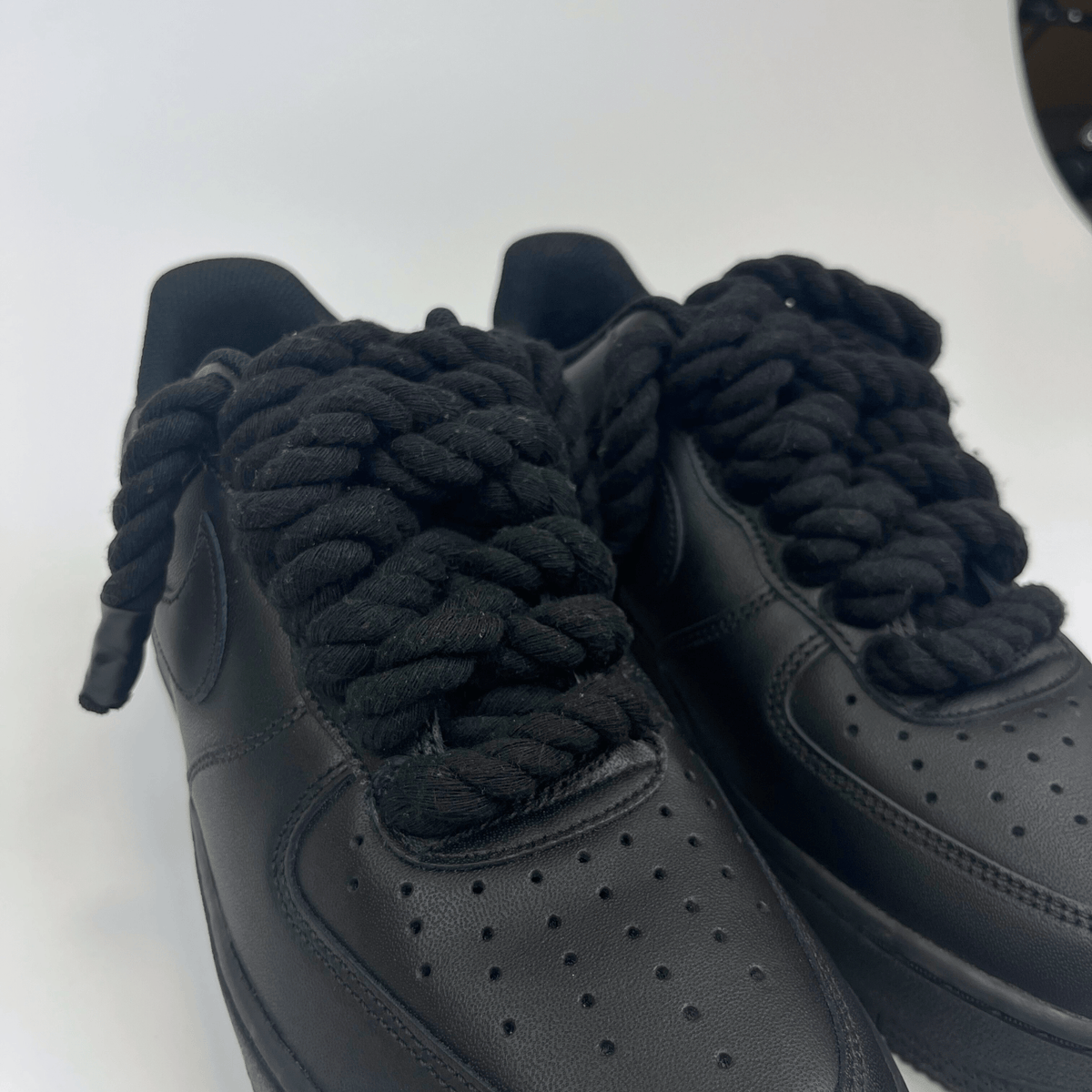 Rope Air Force 1 - Blackout | No Sauce The Plug