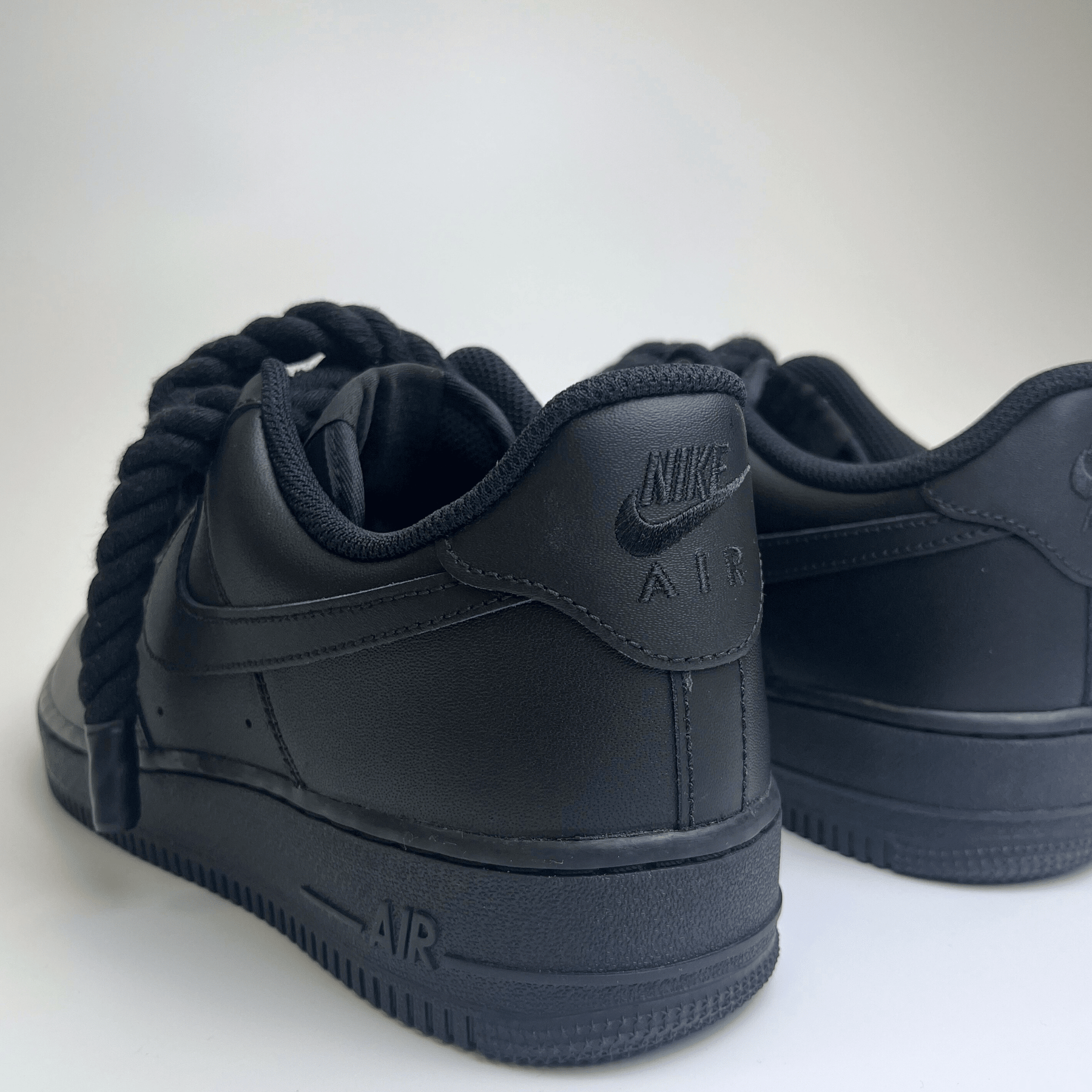 Rope Air Force 1 - Blackout - No Sauce The Plug