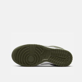 NIKE DUNK LOW - WHITE/OLIVE - No Sauce The Plug