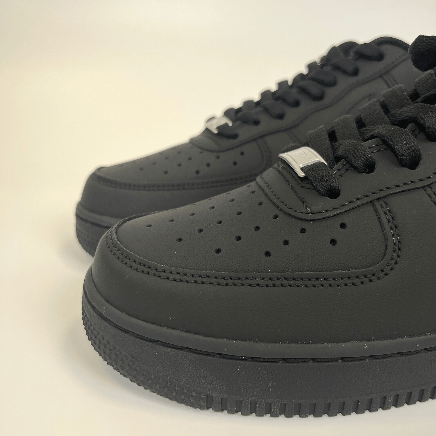 Nike Air Force 1 â07 - Matte Black | No Sauce The Plug