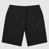 Nike Tech Fleece Shorts - Black (2nd Gen) - No Sauce The Plug