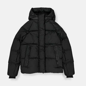 Syna Down Puffer Jacket - Blackout - No Sauce The Plug