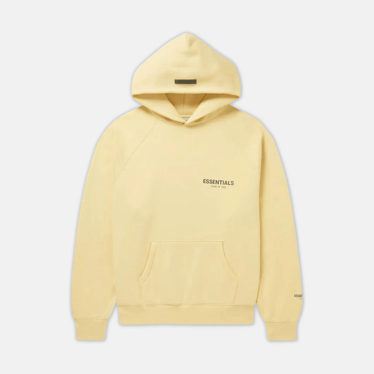 Fear Of God Essentials Cream Core Collection Hoodie | No Sauce The
