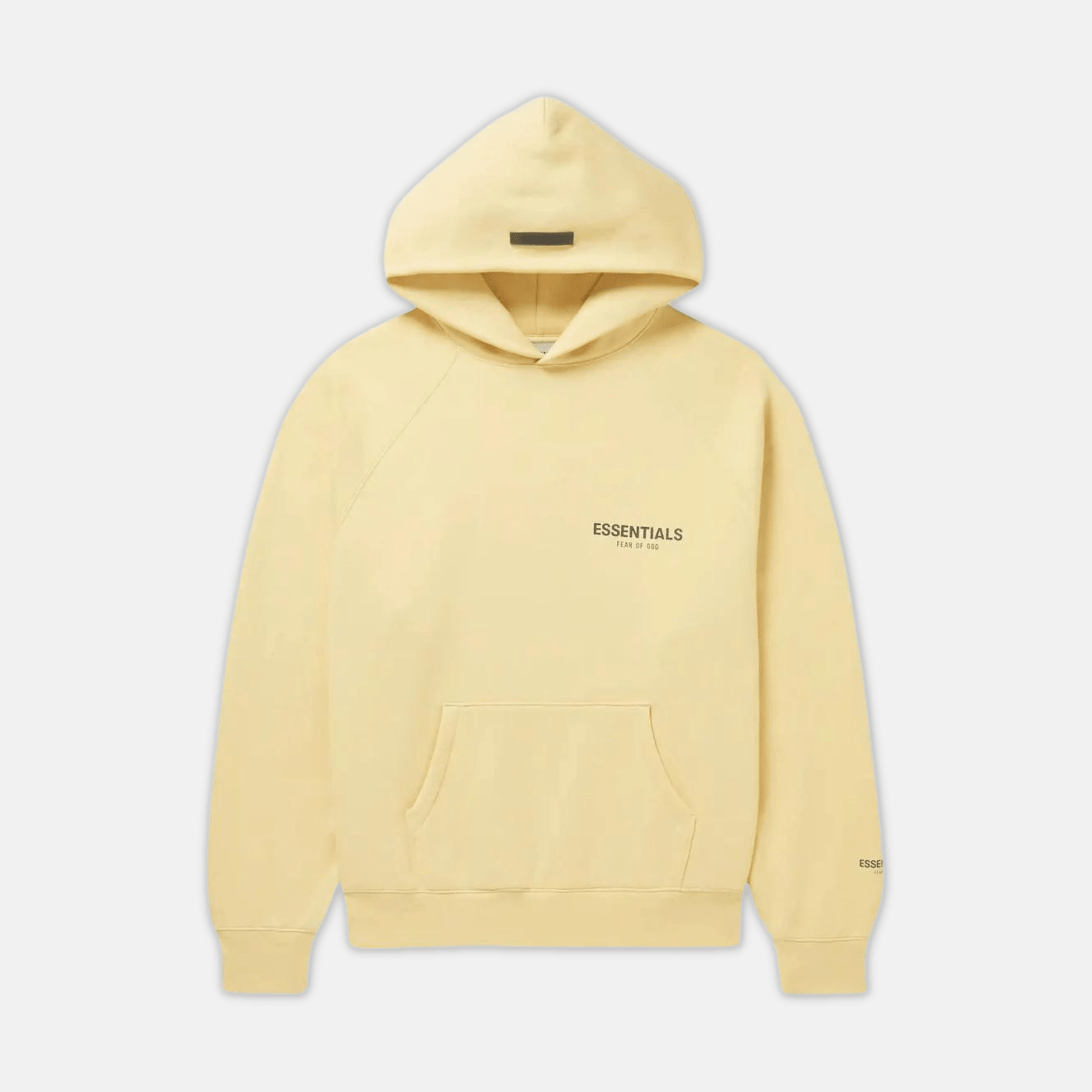Fear Of God Essentials Cream Core Collection Hoodie - No Sauce The Plug