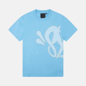 Syna T-shirt & Shorts Logo Set - Blue - No Sauce The Plug