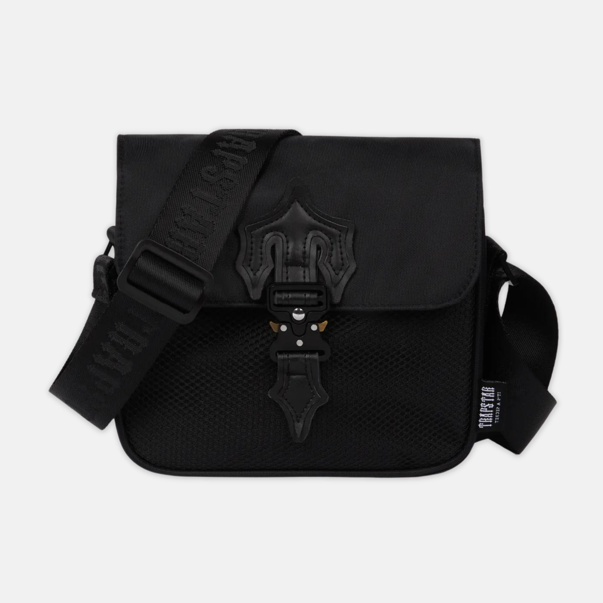 Trapstar Messenger Bag 1.0 - Blackout - No Sauce The Plug