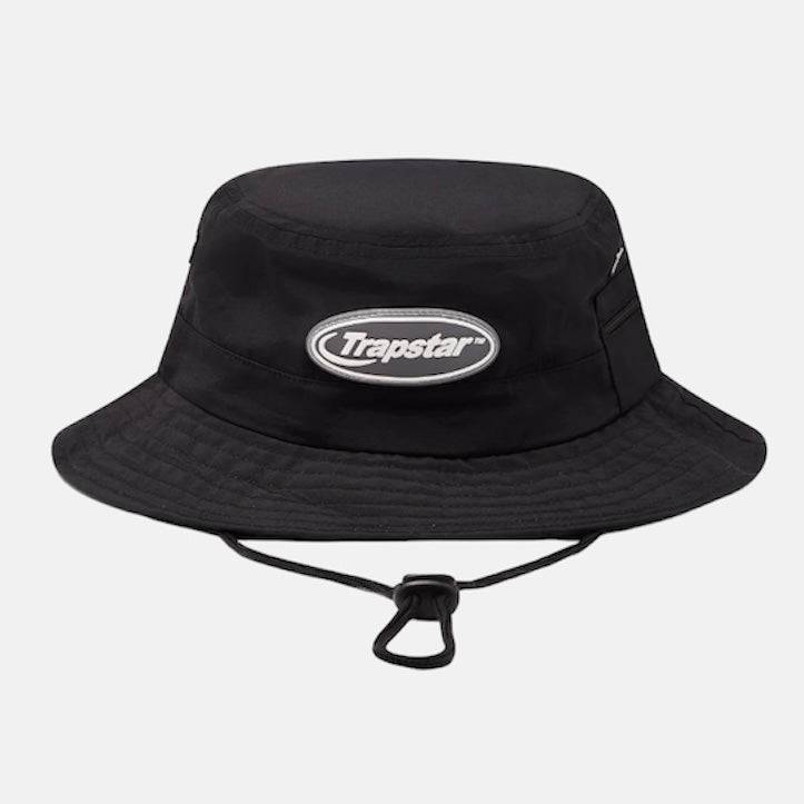 Trapstar Hyperdrive Bucket Hat - Black - No Sauce The Plug